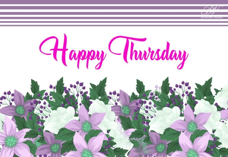 Happy Thursday – Say It With Flowers
