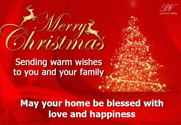 Happy Christmas Blessings – Love and Happiness