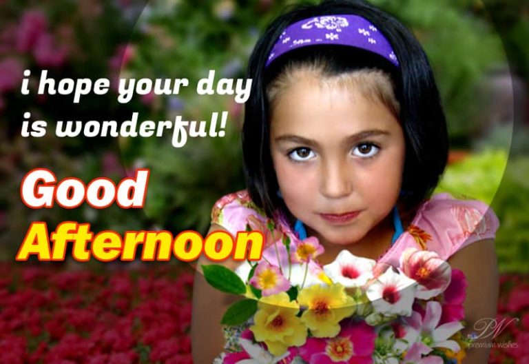 Good Afternoon Wishes