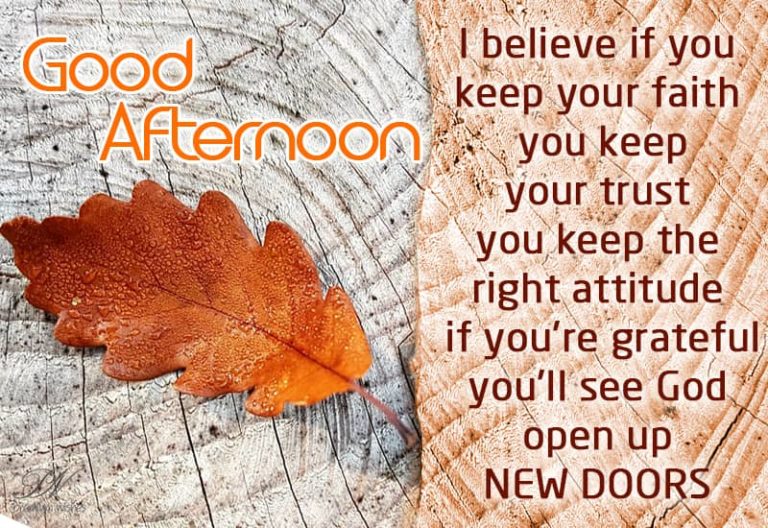 Good Afternoon Wishes