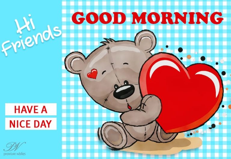 Good Morning – Love with teddy for you