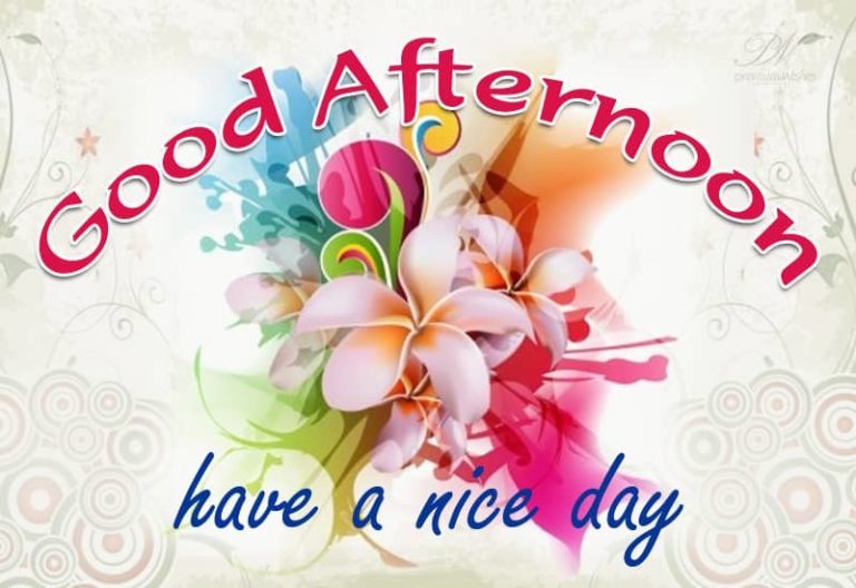 Good Afternoon Wishes