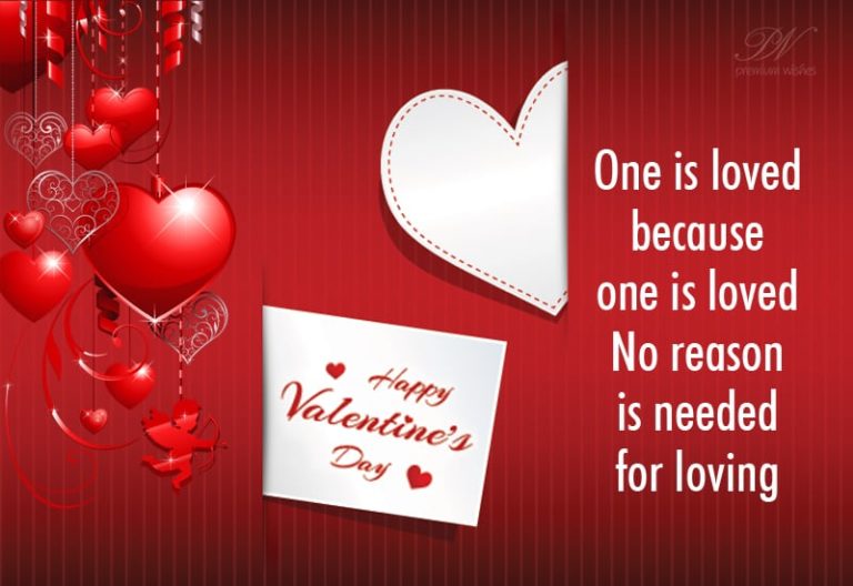 Happy Valentine’s Day – No Reason To Love