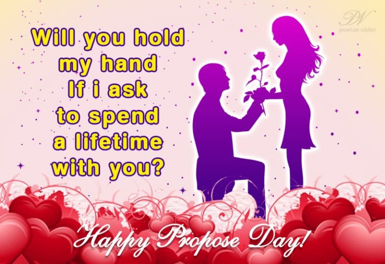 Will you hold my hand – Happy Propose Day Will you hold my hand – Happy Propose Day