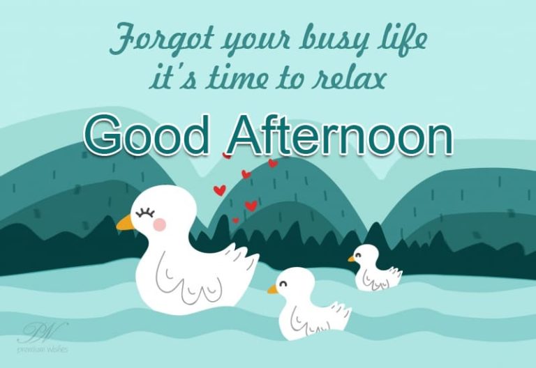 Good Afternoon Wishes