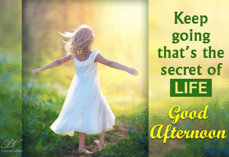 Good Afternoon Wishes