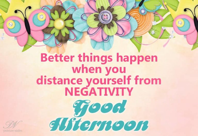 Good Afternoon Wishes