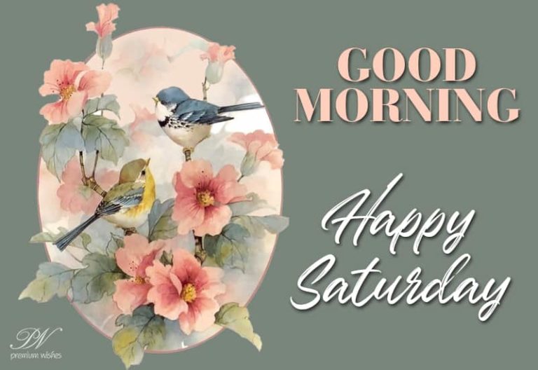 Good Morning – Happy Saturday – Have Faith