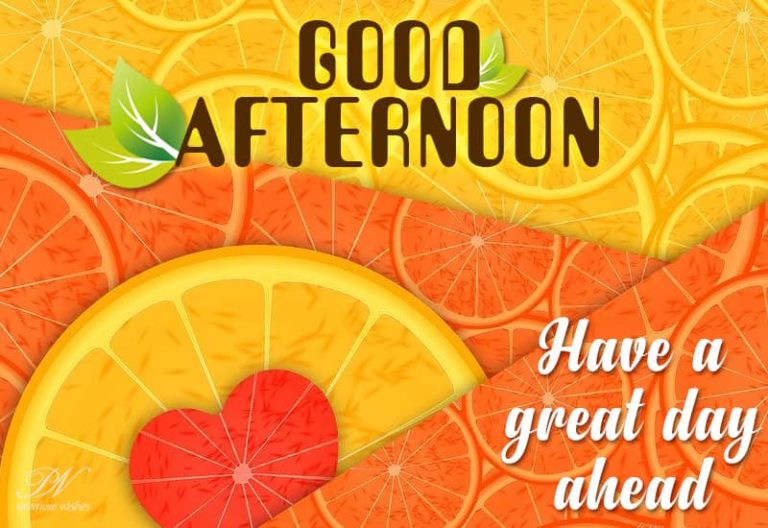 Good Afternoon Wishes
