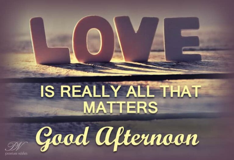 Good Afternoon Wishes