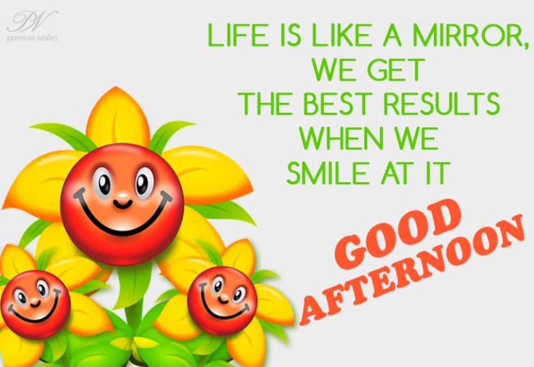 Good Afternoon Wishes