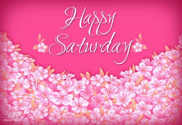Happy Saturday – Welcome the weekend with a smile