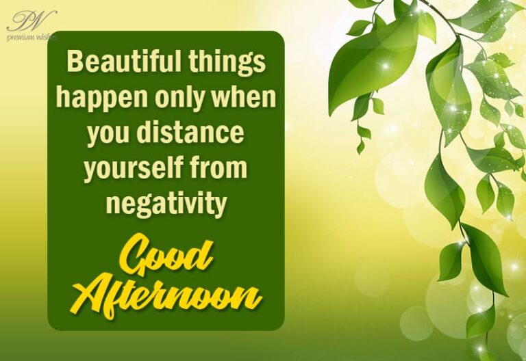 Good Afternoon Wishes