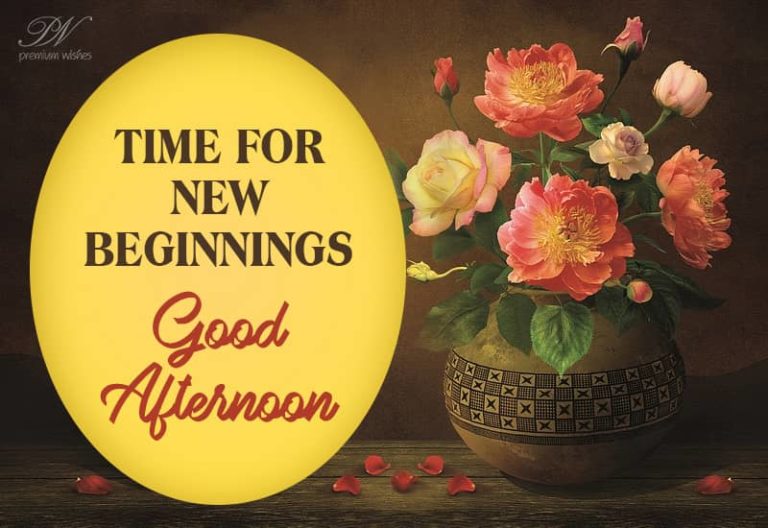 Good Afternoon Wishes