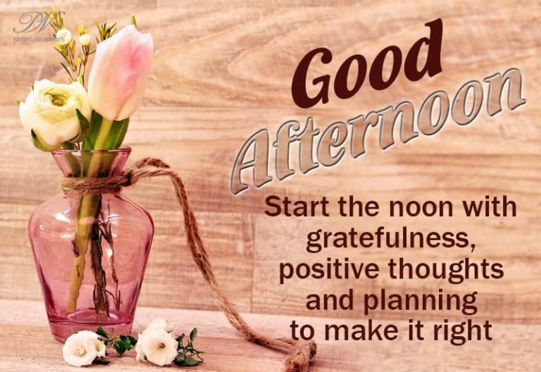 Good Afternoon Wishes
