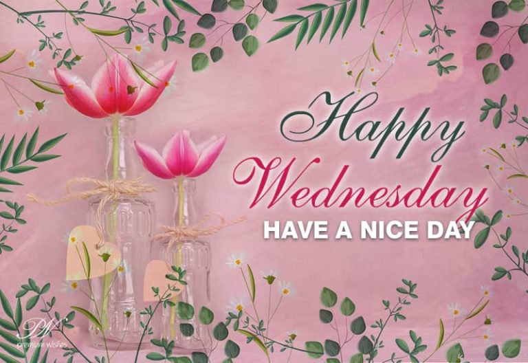 Happy Wednesday – May you have a nice day