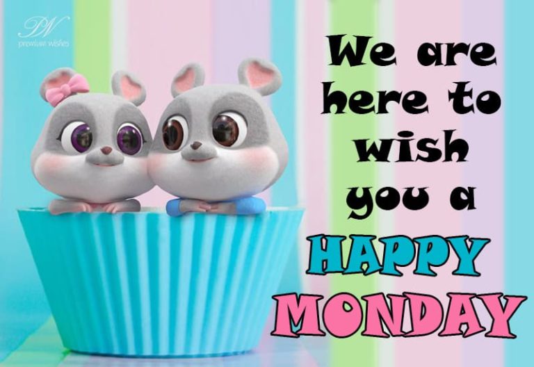 Happy Monday – Have a wonderful week ahead