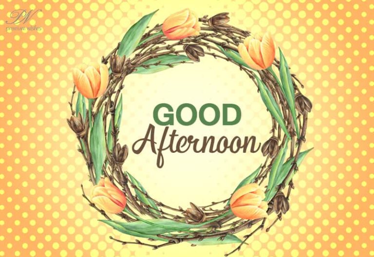 Good Afternoon Wishes