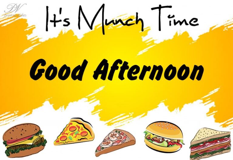 Good Afternoon Wishes