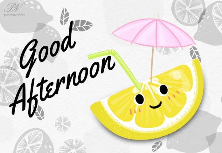 Good Afternoon Wishes