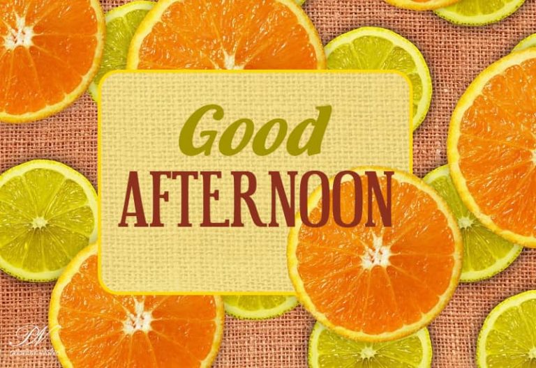 Good Afternoon Wishes