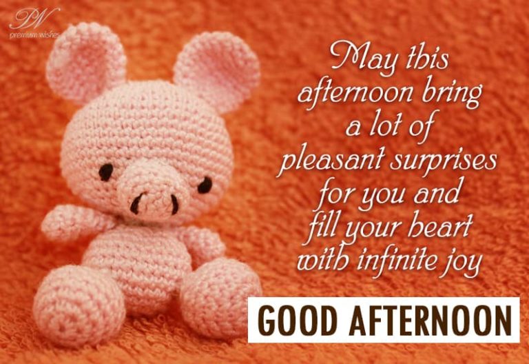 Good Afternoon Wishes