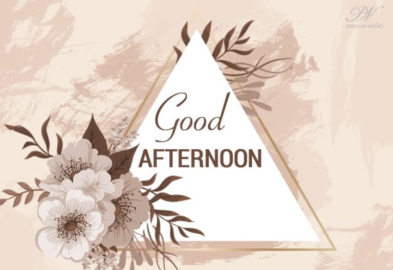 Good Afternoon Wishes