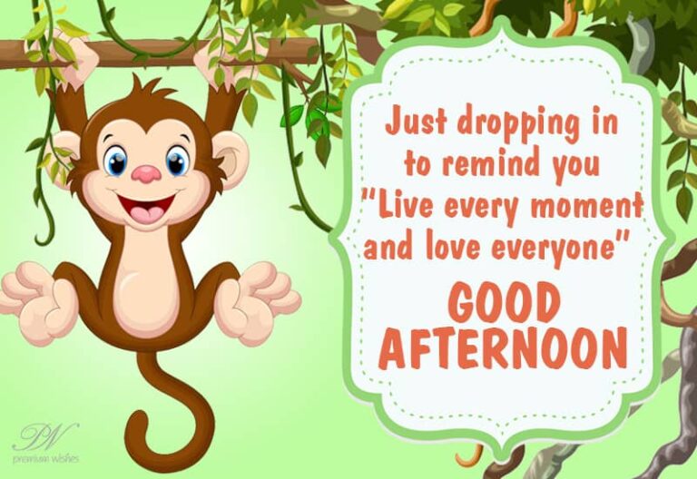 Good Afternoon Wishes