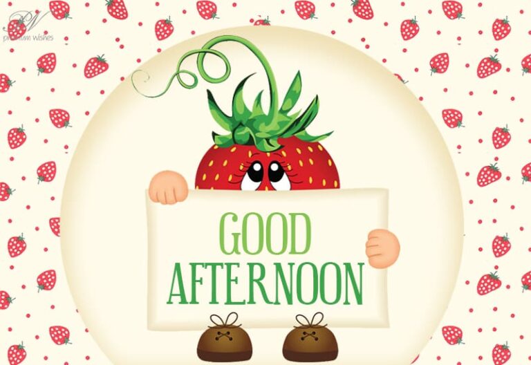 Good Afternoon Wishes