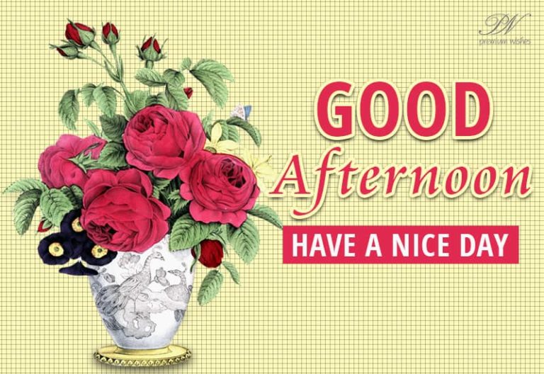 Good Afternoon Wishes