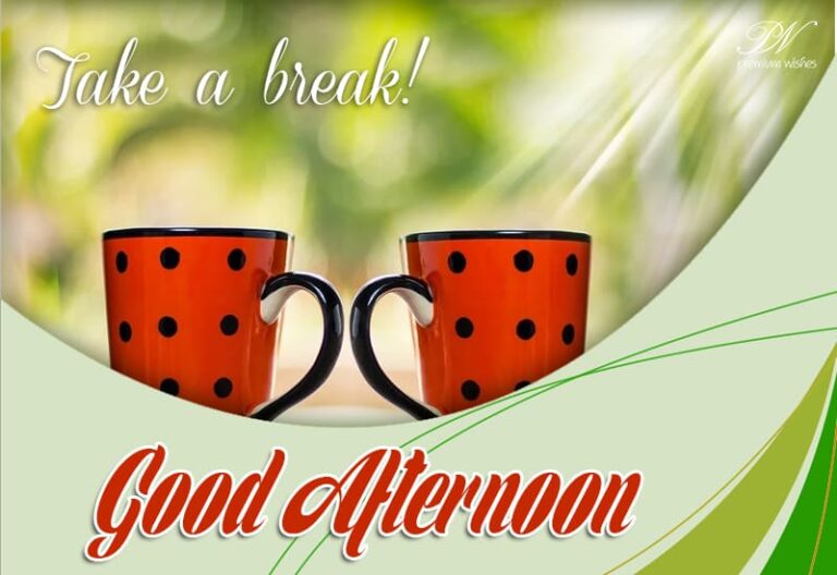 Good Afternoon Wishes