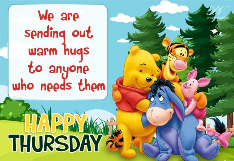 Happy Thursday – Warm hugs to anyone who needs them Happy Thursday – Warm hugs to anyone who needs them