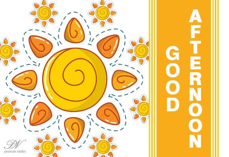 Good Afternoon Wishes