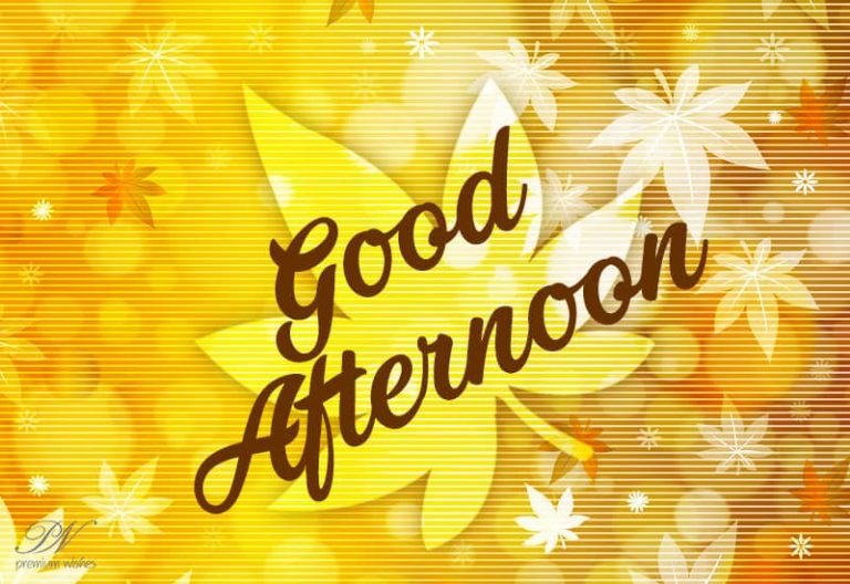 Good Afternoon Wishes