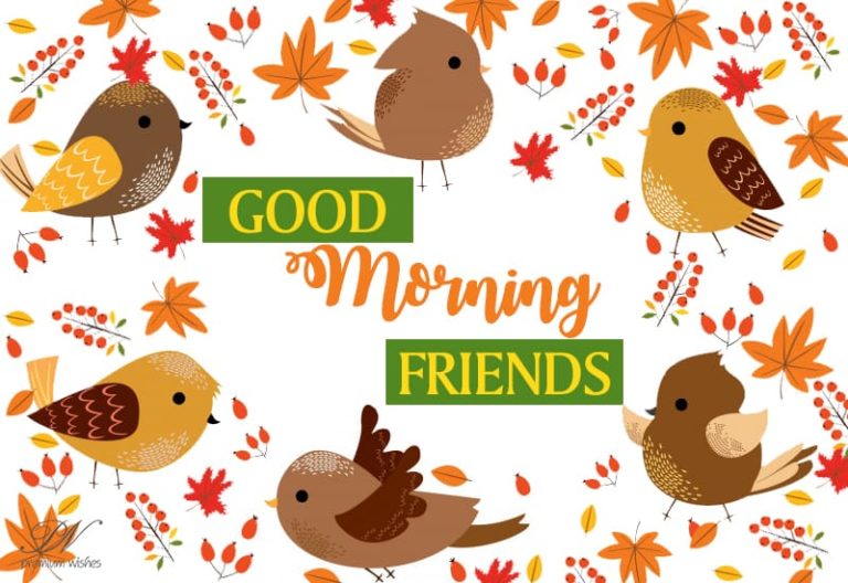 Good Morning Friends – Be Positive and Stay Happy