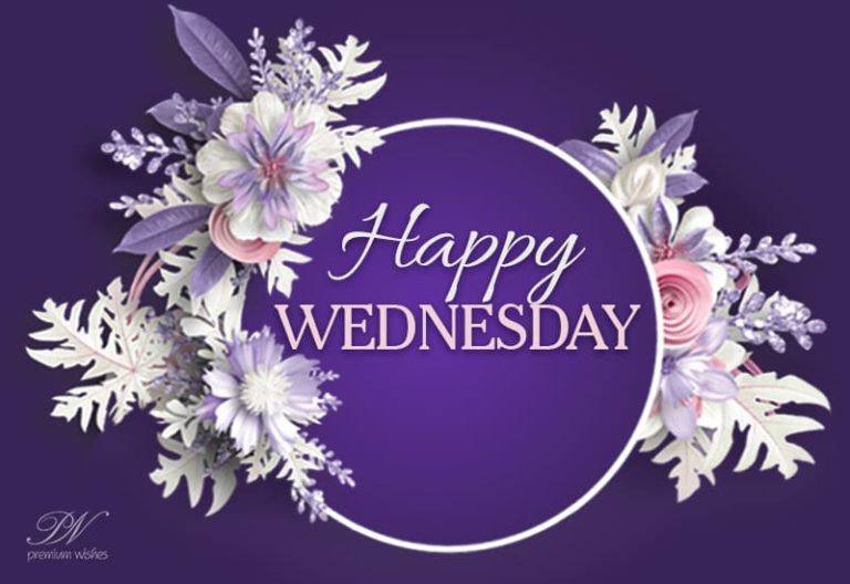 Wish Happy Wednesday With Flowers Wish Happy Wednesday With Flowers