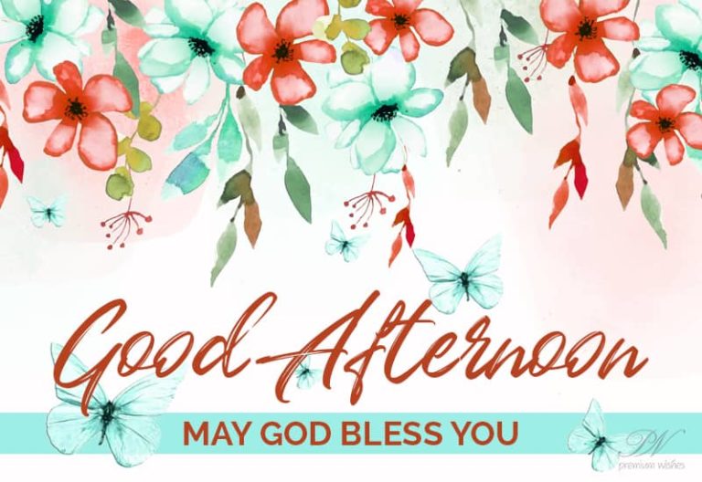 Good Afternoon Wishes