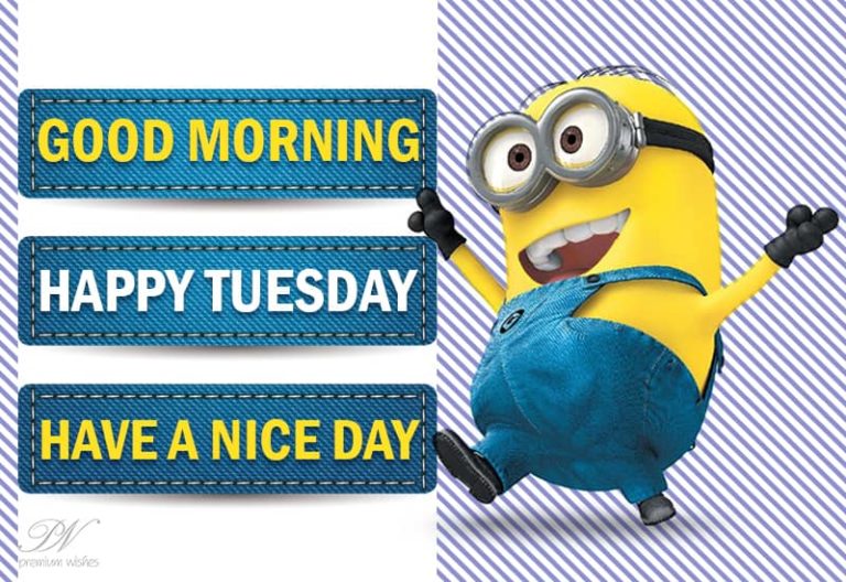 Good Morning – Happy Tuesday – Have A Nice Day