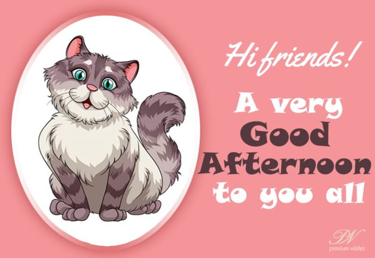 Good Afternoon Wishes