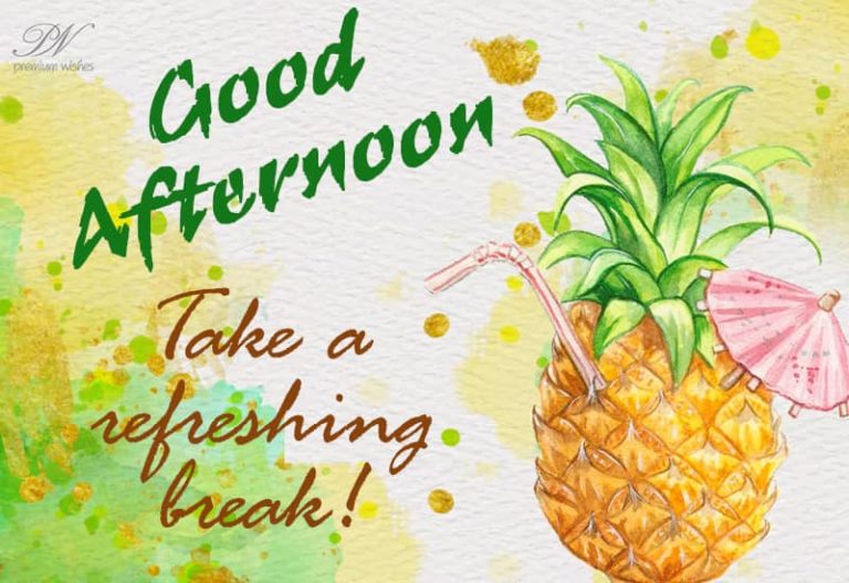 Good Afternoon Wishes