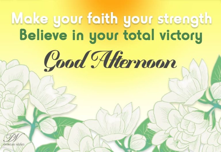 Good Afternoon Wishes