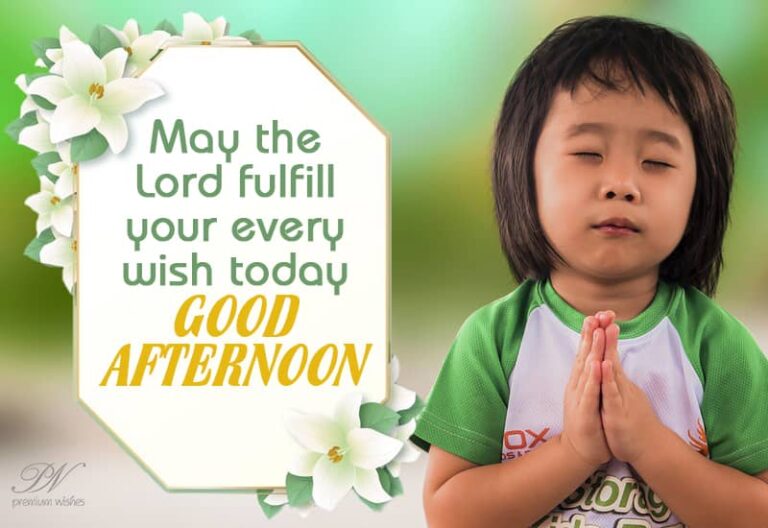 Good Afternoon Wishes