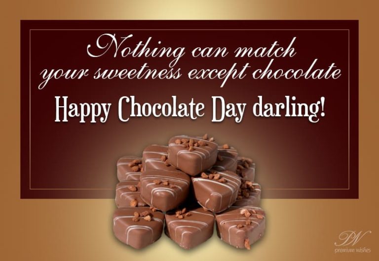 Happy Chocolate Day Darling