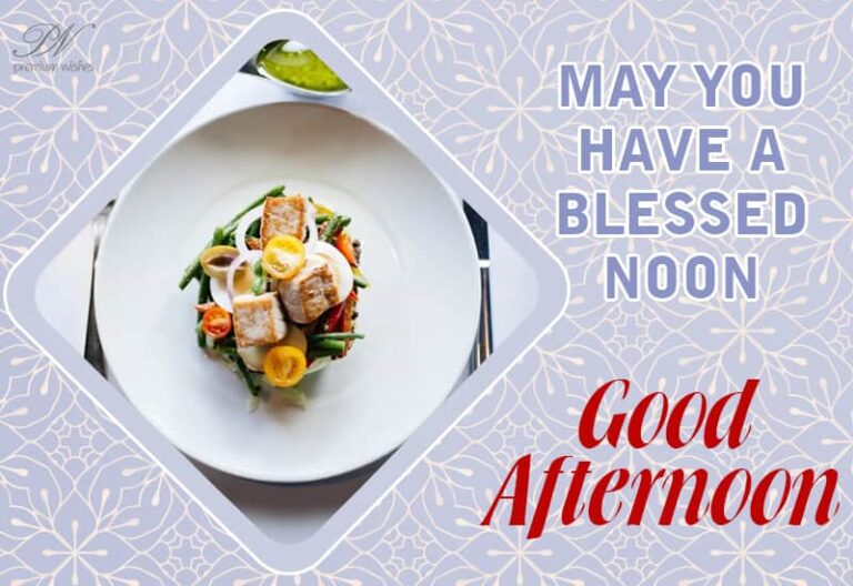 Good Afternoon Wishes