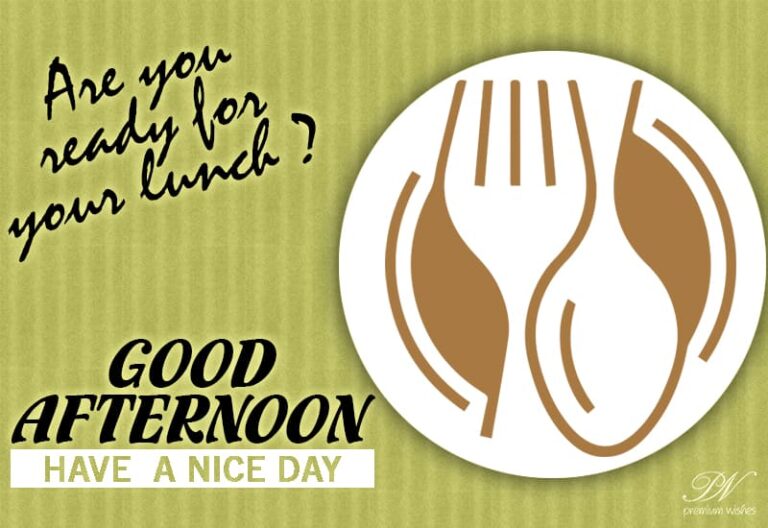 Good Afternoon Wishes