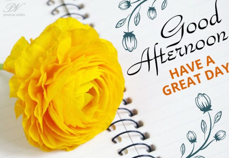 Good Afternoon Wishes