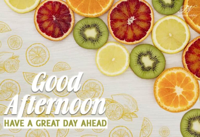 Good Afternoon Wishes