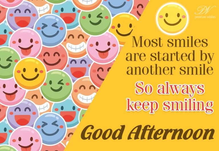 Good Afternoon Wishes