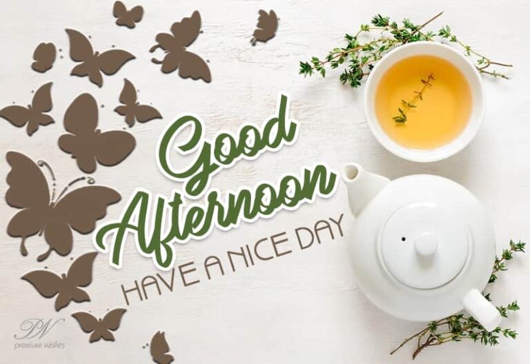 Good Afternoon Wishes