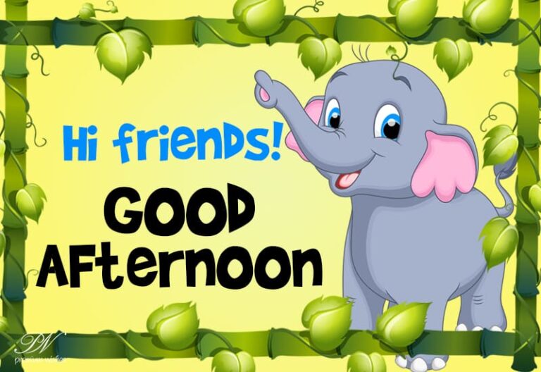Good Afternoon Wishes